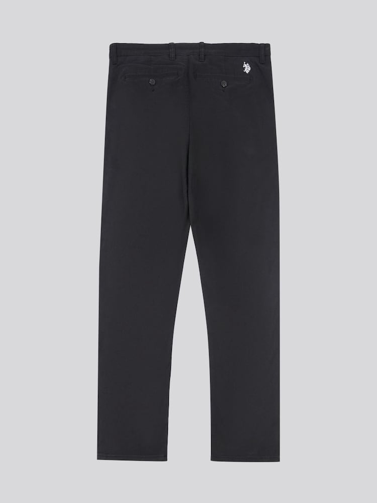U.S. Polo Assn. Black Mens Classic Chinos Trousers - Image 7 of 9