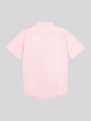 U.S. Polo Assn. Pink Mens Linen Blend Short Sleeve Shirt - Image 6 of 7