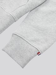 U.S. Polo Assn. Grey Mens Double Horsemen Loopback Zip Hoodie - Image 4 of 4