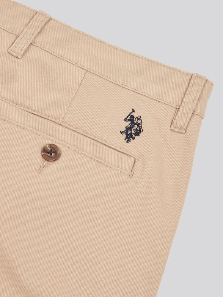 U.S. Polo Assn. Natural Mens Classic Chinos Shorts - Image 9 of 9