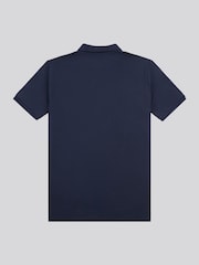 U.S. Polo Assn. Blue Mens Large Player Pique 100% Cotton Polo Shirt - Image 2 of 4