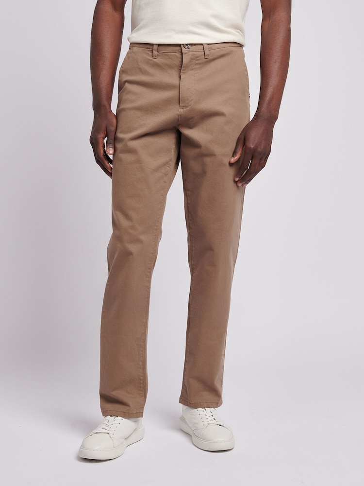 U.S. Polo Assn. Light Natural Mens Classic Chinos Trousers - Image 1 of 9