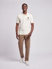 U.S. Polo Assn. Light Natural Mens Classic Chinos Trousers - Image 3 of 9