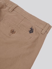 U.S. Polo Assn. Light Natural Mens Classic Chinos Trousers - Image 8 of 9