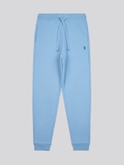 U.S. Polo Assn. Light Blue Mens Double Horsemen Loopback Joggers - Image 1 of 4