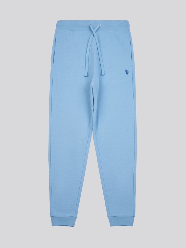 U.S. Polo Assn. Light Blue Mens Double Horsemen Loopback Joggers - Image 6 of 9