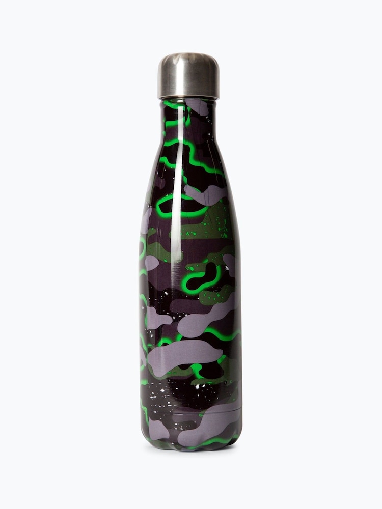 Hype Boys Green Glow Camo Thermal Water Bottle - Image 2 of 5