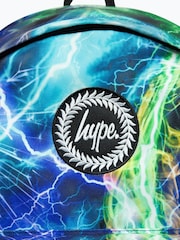 Hype. Blue Iconic Multicolored Lightning Storm Backpack - Image 10 of 13