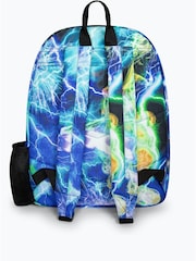Hype. Boys Blue Iconic Multicolored Lightning Storm Backpack - Image 2 of 5