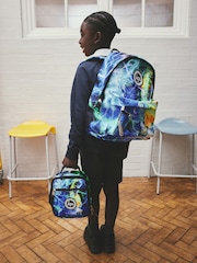 Hype. Blue Iconic Multicolored Lightning Storm Backpack - Image 8 of 13