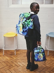 Hype. Blue Iconic Multicolored Lightning Storm Backpack - Image 9 of 13