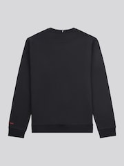 U.S. Polo Assn. Black Mens Chuck Loopback Crew 100% Cotton Sweatshirt - Image 8 of 11