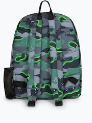 Hype. Boys Green Iconic Glow Camo Backpack - Image 2 of 5