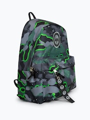 Hype. Boys Green Iconic Glow Camo Backpack - Image 4 of 5