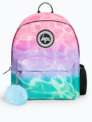 Hype. Girls Pink Pastel Pool Iconic School Backpack - Image 1 of 3