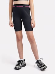 New Balance Black Girls Harmony High Rise Sport Cycle Shorts - Image 1 of 8
