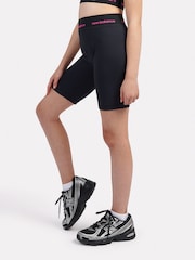 New Balance Black Girls Harmony High Rise Sport Cycle Shorts - Image 2 of 8