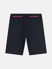 New Balance Black Girls Harmony High Rise Sport Cycle Shorts - Image 7 of 8