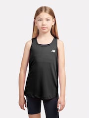 Negro - New Balance Kids Athletic Tank - Imagen 1 de 8