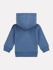 New Balance Blue Kids French Terry Stacked Logo Hoodie - Image 2 of 3