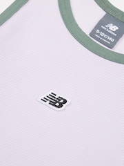 New Balance Purple Kids Premium Rib Tank - Image 9 of 10