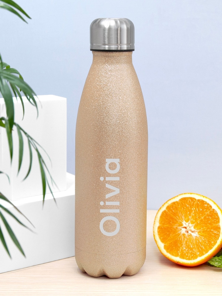 Personalised Insulated Metal Water Bottle by Treat Republic - Image 1 of 5