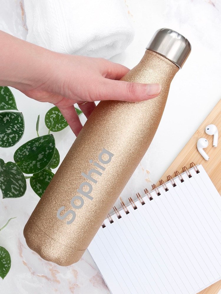 Personalised Insulated Metal Water Bottle by Treat Republic - Image 2 of 5