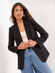 Lipsy Black Single Breasted Blazer - Image 1 of 4