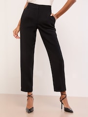 Negro - Lipsy Stab Stitch Detail Tapered Trousers - Imagen 1 de 4