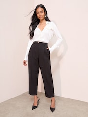 Friends Like These Black Boyfriend Relaxed Trousers - Image 3 of 4