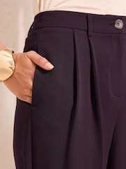 Friends Like These Purple Boyfriend Relaxed Trousers - Image 2 of 4