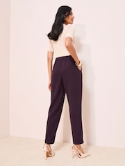 Friends Like These Purple Boyfriend Relaxed Trousers - Image 4 of 4