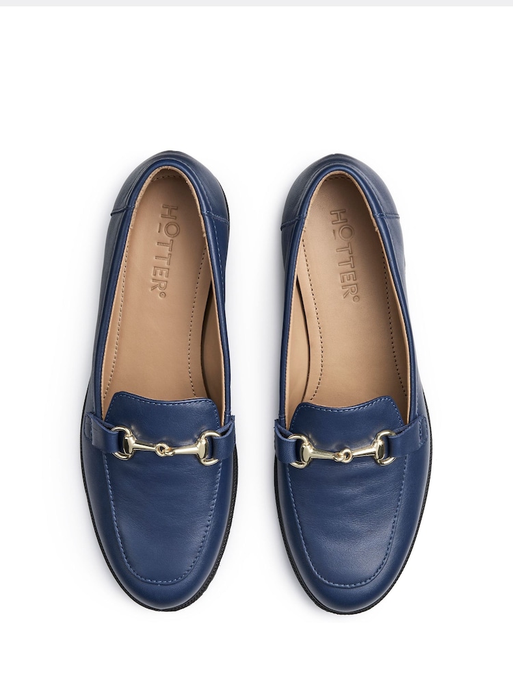 Hotter široka kroj Clovelly Slip-On čevlji - Slika 4 iz 4
