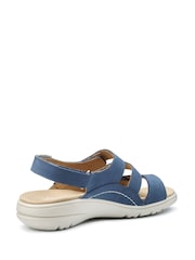 Hotter Blue Regular Fit Abigail Touch-Fastening Sandals - Image 3 of 4