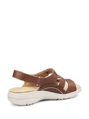 Hotter Brown Regular Fit Abigail Touch-Fastening Sandals - Image 3 of 4