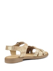 Hotter Gold Regular Fit Aurora Touch-Fastening Sandals - Image 3 of 4