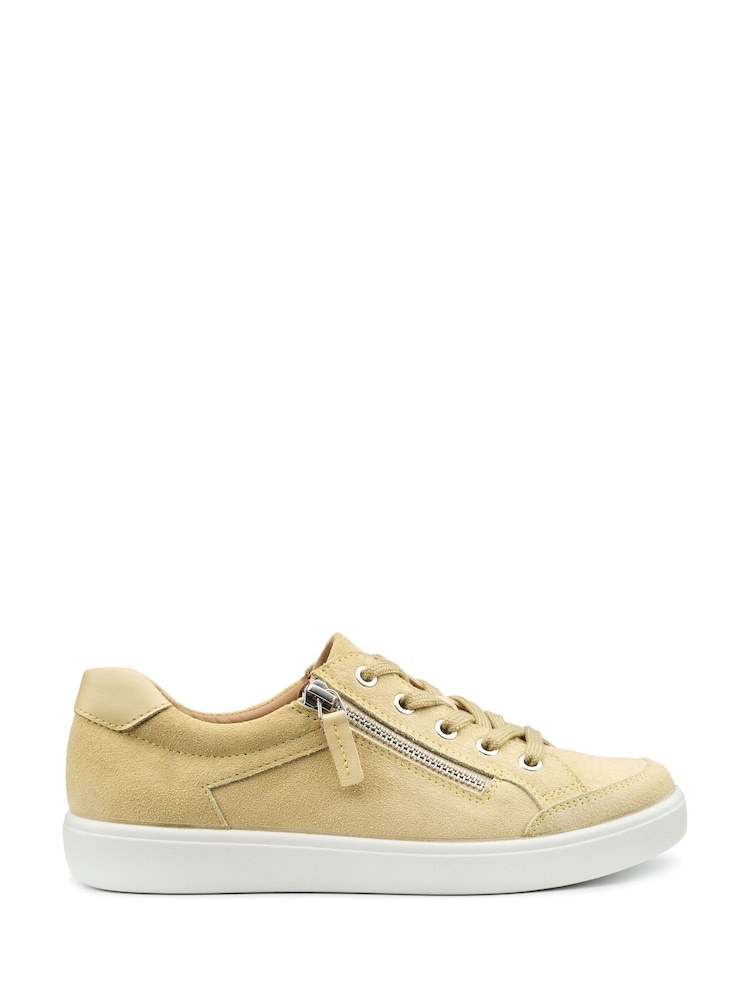 Hotter Natural Regular Fit Chase II Lace-Up/Zip Shoes - Image 1 of 4