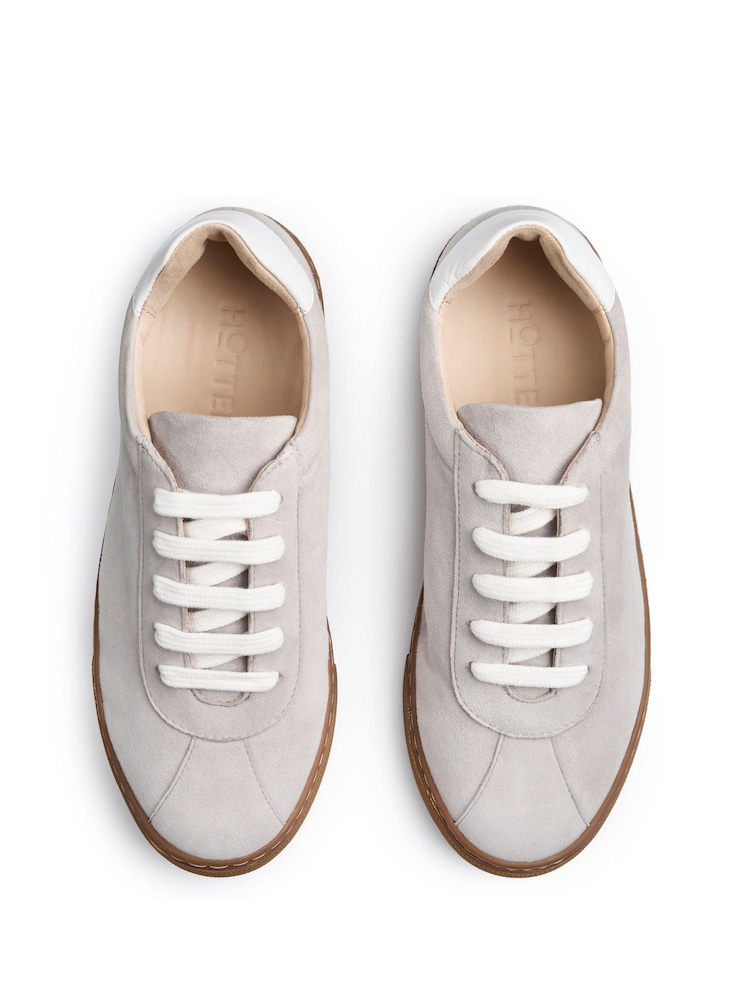 Hotter Grey Regular Fit Athena Lace-Up Trainer - Image 4 of 4