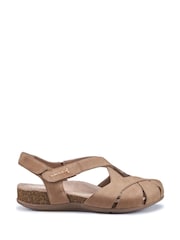Hotter Brown Extra Wide Fit Catskill II Touch-Fastening Sandals - Image 2 of 5