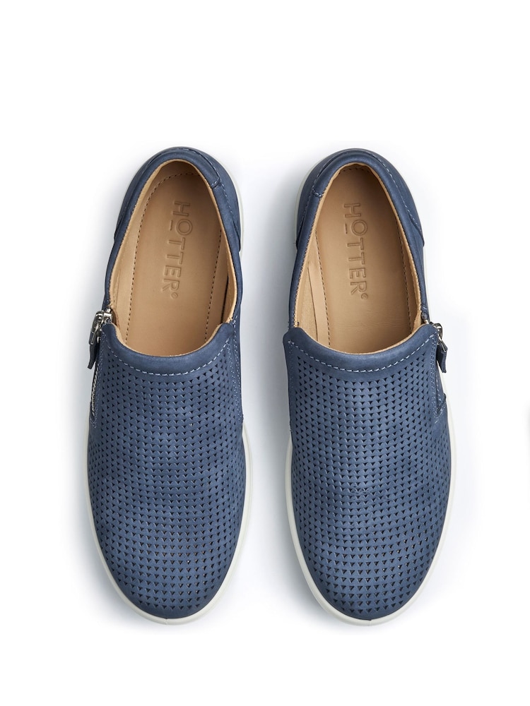 Hotter Wide Fit Daisy Zip Shoes - Slika 4 iz 4