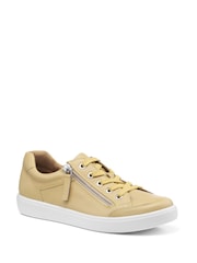 Hotter Yellow Wide Fit Chase II Lace-Up/Zip Shoes - Image 2 of 4