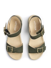 Hotter Green Regular Fit Corfu Buckle Sandals - Image 4 of 4
