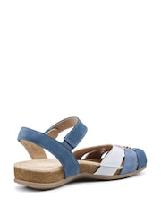Hotter Blue Wide Fit Denali Touch-Fastening Sandals - Image 3 of 4