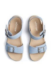 Hotter Blue Regular Fit Corfu Buckle Sandals - Image 4 of 4