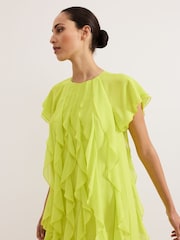Phase Eight Green Claudette Dress - Image 5 of 6