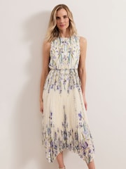 Phase Eight Cream Georgiana Dress - Image 3 of 8