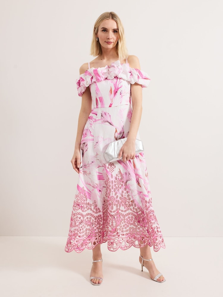 Phase Eight Pink Petite Esme Dress - Image 1 of 7