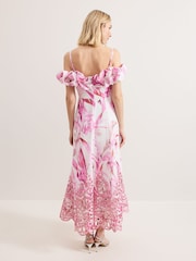 Phase Eight Pink Petite Esme Dress - Image 2 of 7
