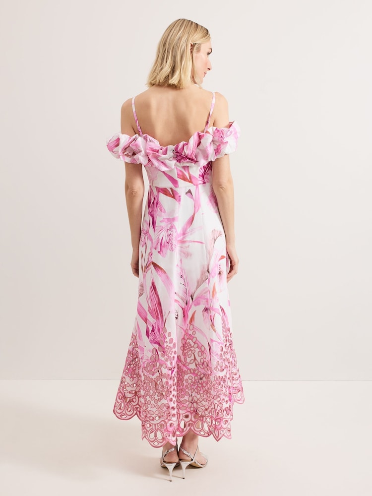 Phase Eight Pink Petite Esme Dress - Image 2 of 7