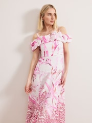 Phase Eight Pink Petite Esme Dress - Image 4 of 7